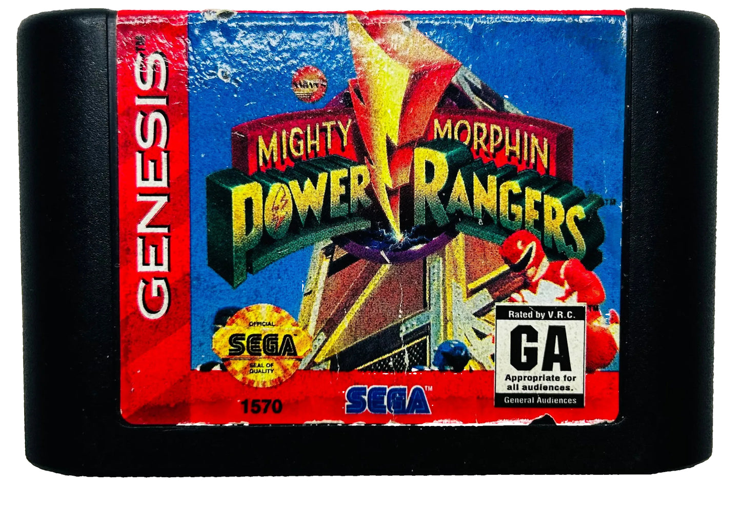 Mighty Morphin Power Rangers - Sega Genesis - Sega