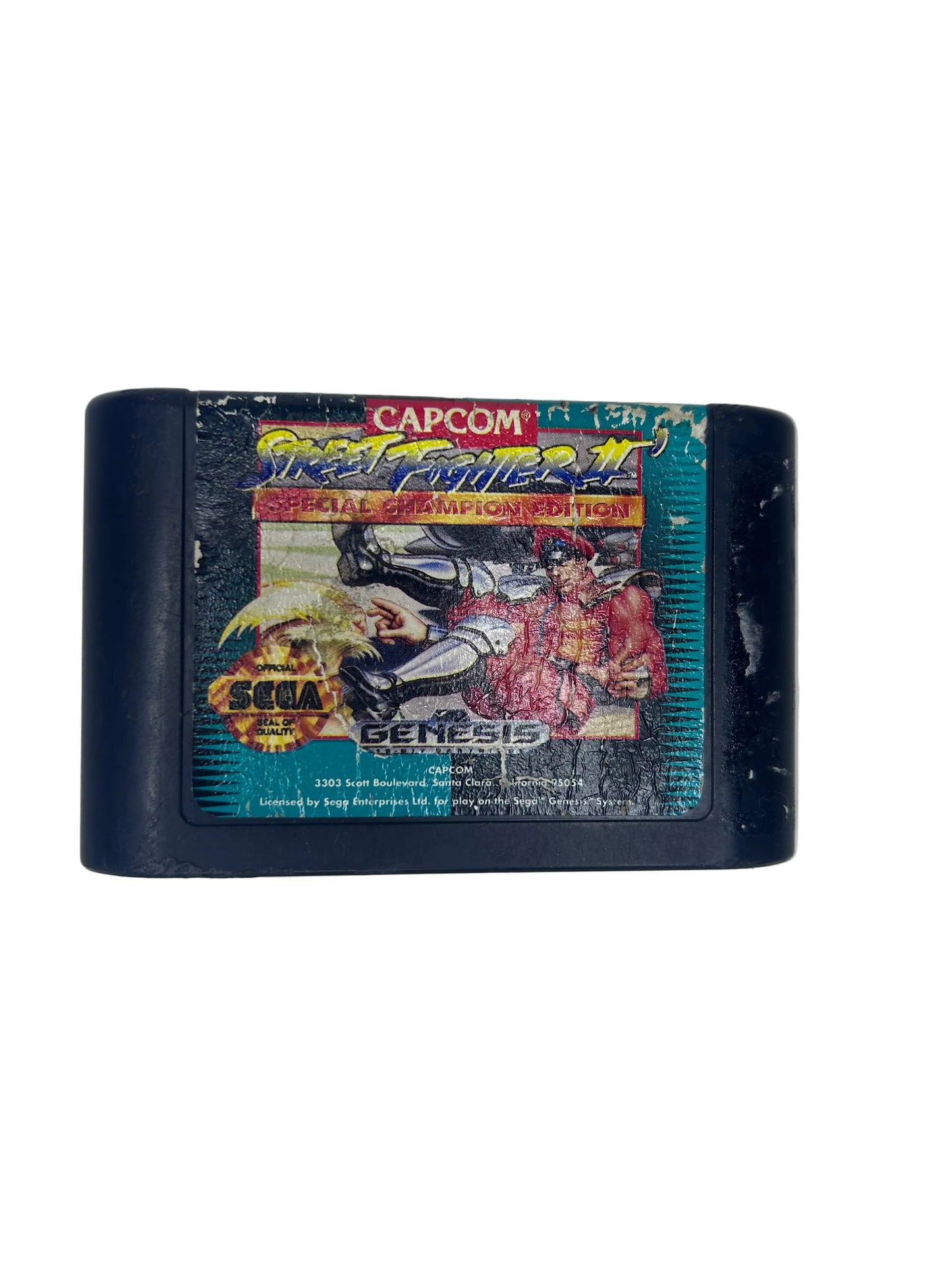 Street Fighter II': Special Champion Edition — Sega Genesis Cartridge | Capcom (1993)