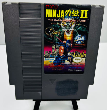 Ninja Gaiden II: The Dark Sword of Chaos - Nintendo Entertainment System (NES) - Tecmo