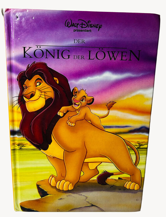 The Lion King (German edition, Der König der Löwen) book
