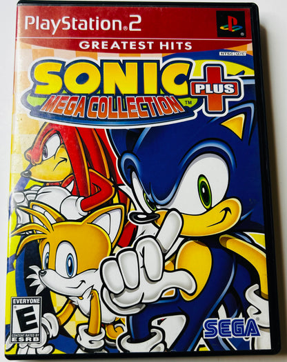 Sonic Mega Collection Plus Greatest Hits CIB - PS2 (SEGA, 2004)