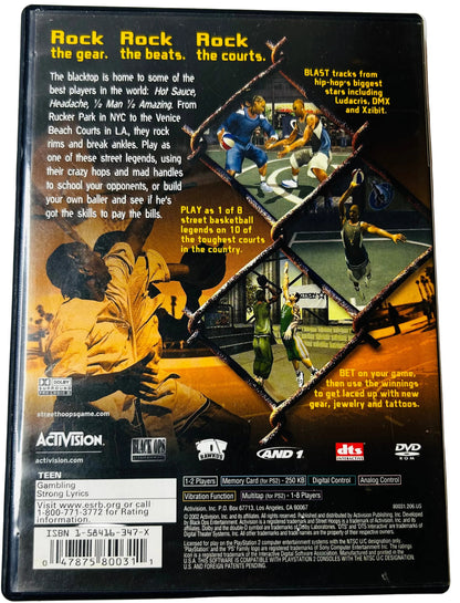 Street Hoops (PlayStation 2) - Activision Street Basketball Game CIB