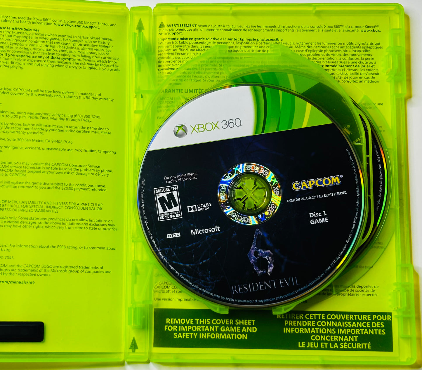 Resident Evil 6 Archives - Xbox 360 - Capcom