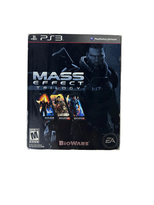 Mass Effect Trilogy — PS3 (BioWare/EA, 2012) CIB