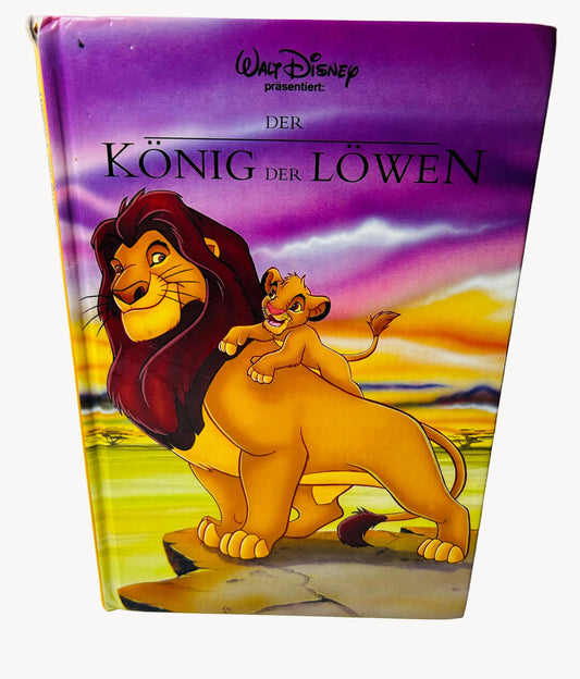 The Lion King (German edition, Der König der Löwen) book