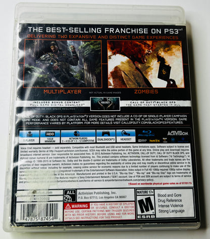 Call of Duty: Black Ops III - Complete in Box (CIB) - PlayStation 3 by Treyarch