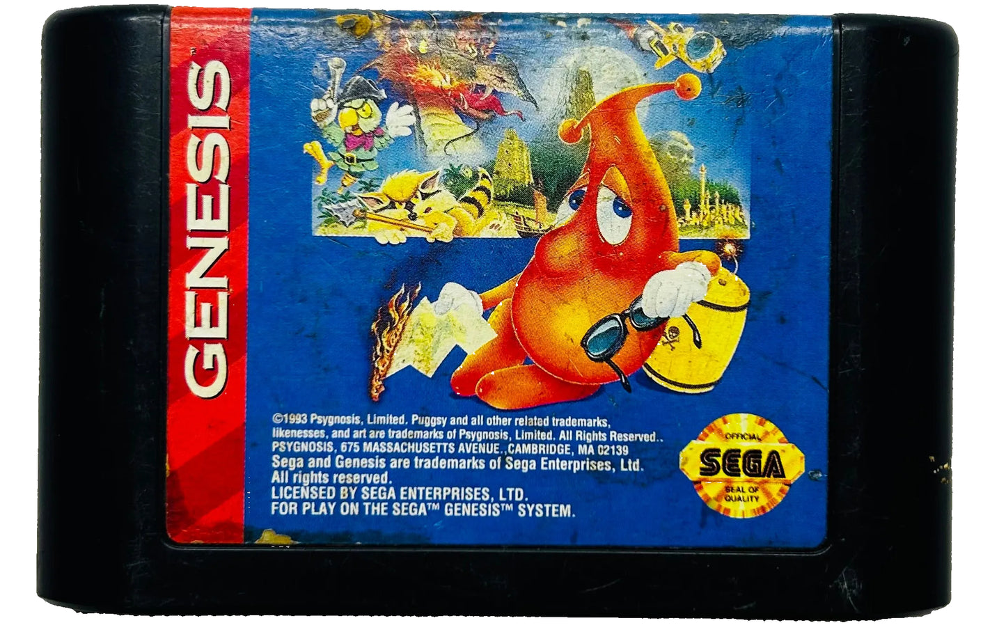 Puggsy - Sega Genesis - Psygnosis