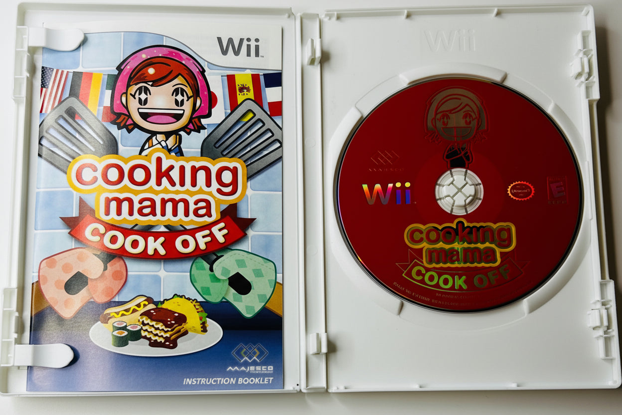 Cooking Mama: Cook Off - Nintendo Wii (CIB - Complete in Box)