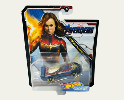 Hot Wheels Marvel Avengers Captain Marvel car