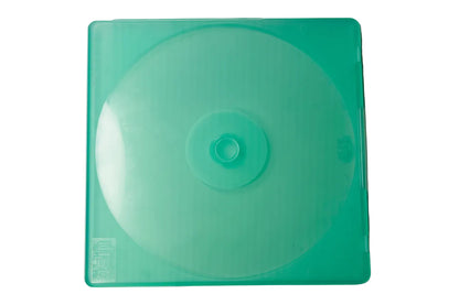 DISC Brand Hard Shell Disc Case - Green - Single CD/DVD/Game Storage