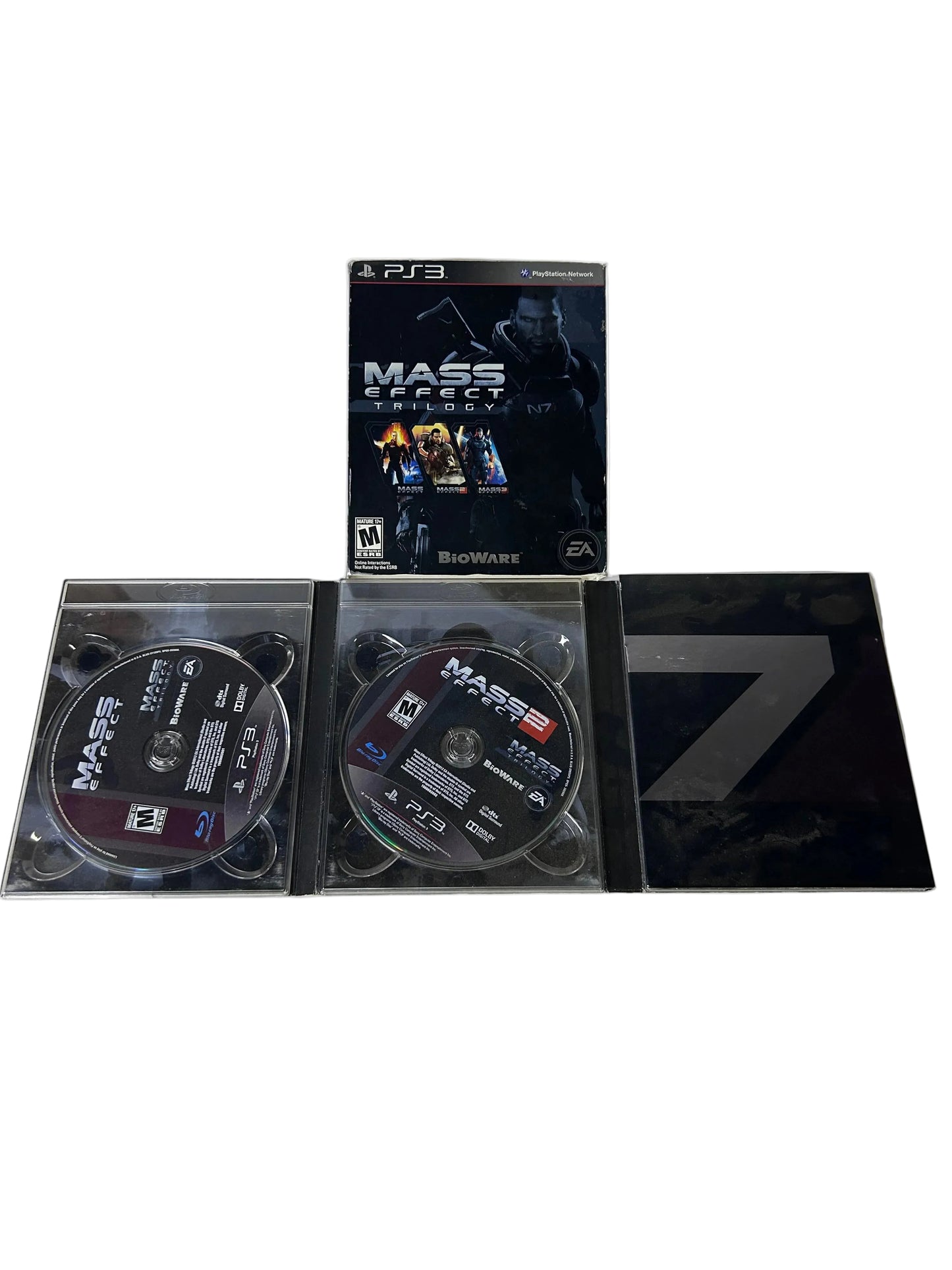 Mass Effect Trilogy — PS3 (BioWare/EA, 2012) CIB