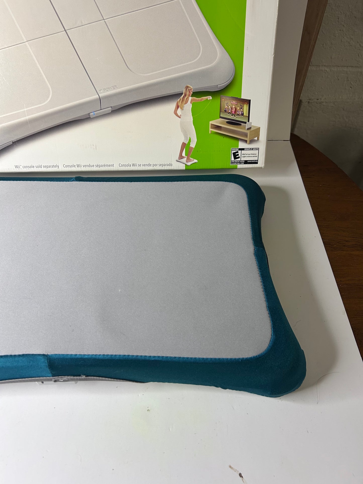 Nintendo Wii Fit Plus Balance Board Silicone Cover — Blue & Grey (Third-Party)