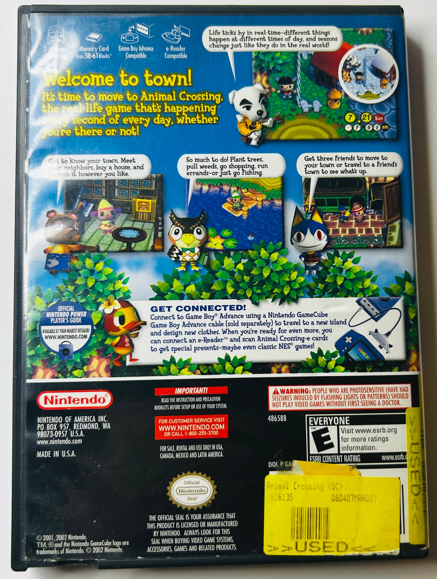 Animal Crossing - Nintendo GameCube - Player's Choice - Nintendo