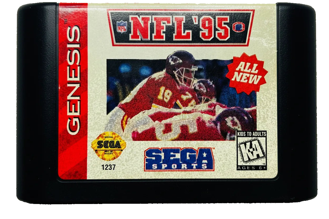 NFL '95 - Sega Genesis - Sega