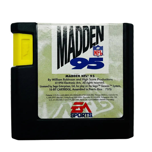 Madden NFL 95 - Sega Genesis - Electronic Arts