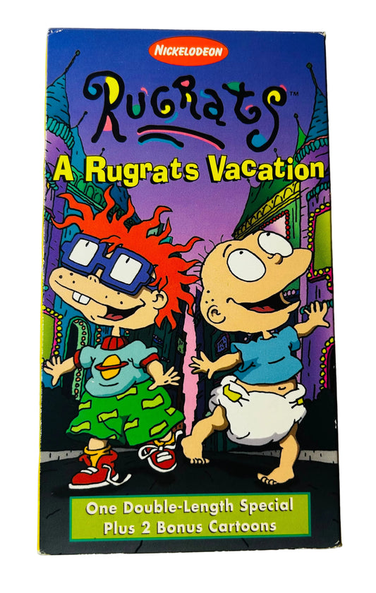 Rugrats: A Rugrats Vacation VHS - 90s Nicktoon Adventure