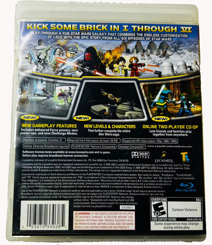 LEGO Star Wars: The Complete Saga - Complete in Box (CIB) - PlayStation 3 by LucasArts