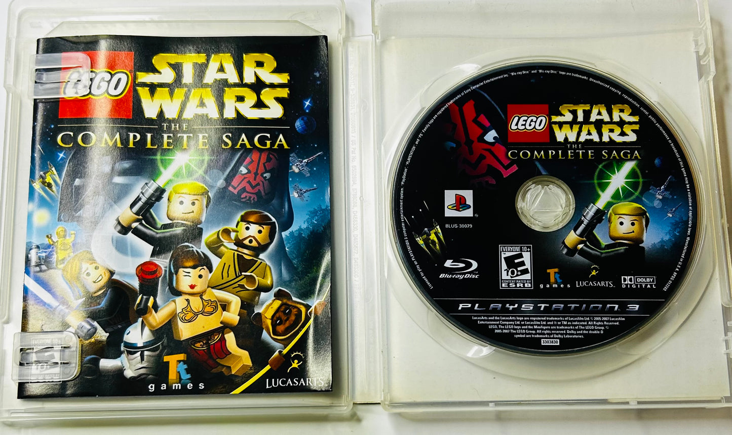 LEGO Star Wars: The Complete Saga - Complete in Box (CIB) - PlayStation 3 by LucasArts