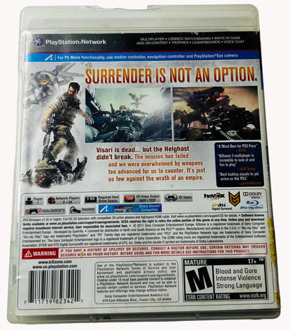 Killzone 3 - Complete in Box (CIB) - PlayStation 3 by Guerrilla Games