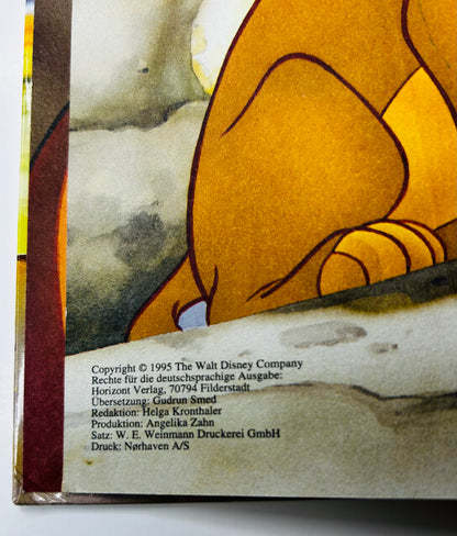 The Lion King (German edition, Der König der Löwen) book