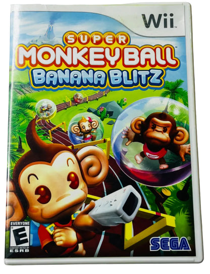 Super Monkey Ball: Banana Blitz CIB - Nintendo Wii (SEGA, 2006)