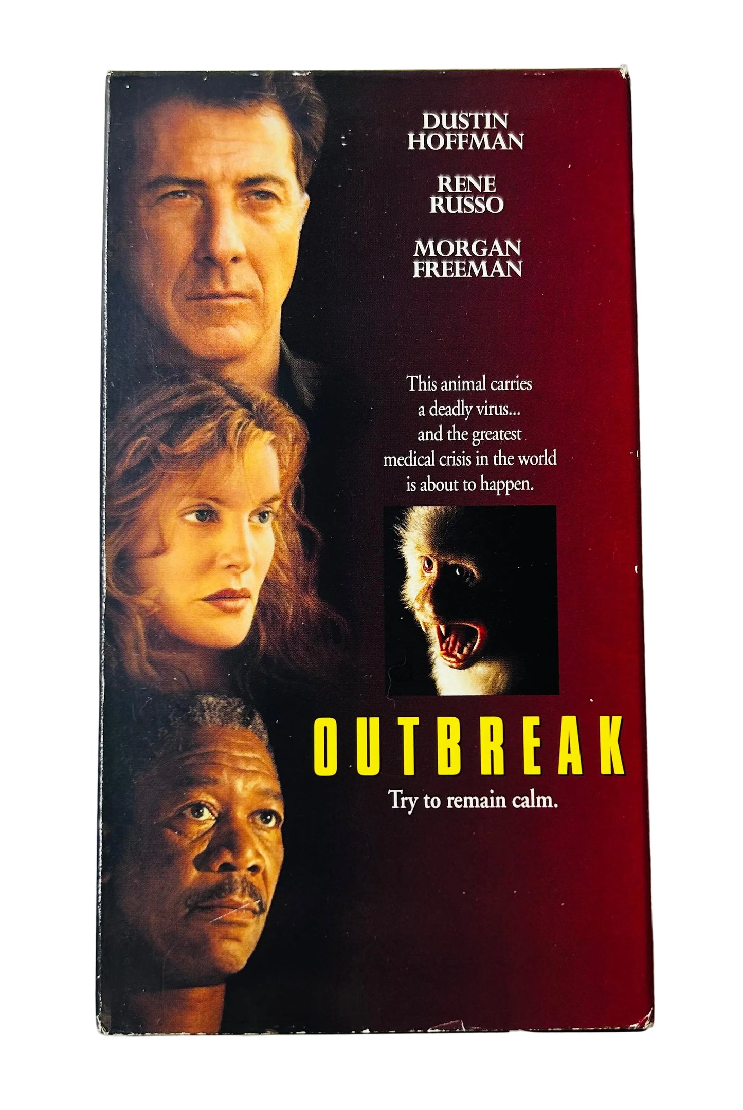 Outbreak (Directed by Wolfgang Petersen, Starring Dustin Hoffman) - VHS