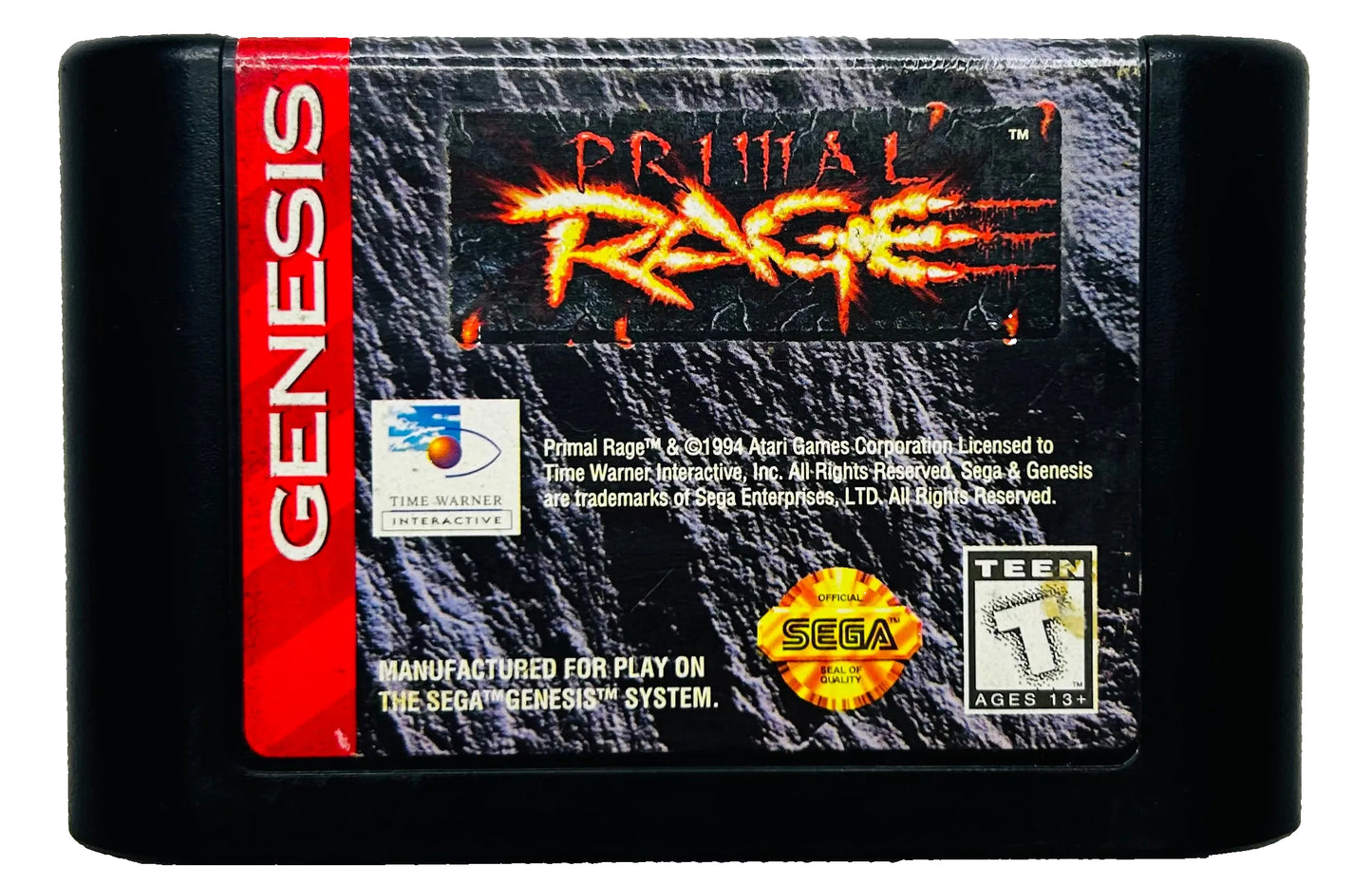 Primal Rage - Sega Genesis - Time Warner Interactive