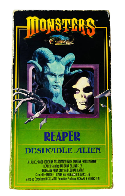 Monsters: Reaper/Desirable Alien VHS - Sci-Fi Horror Double Feature
