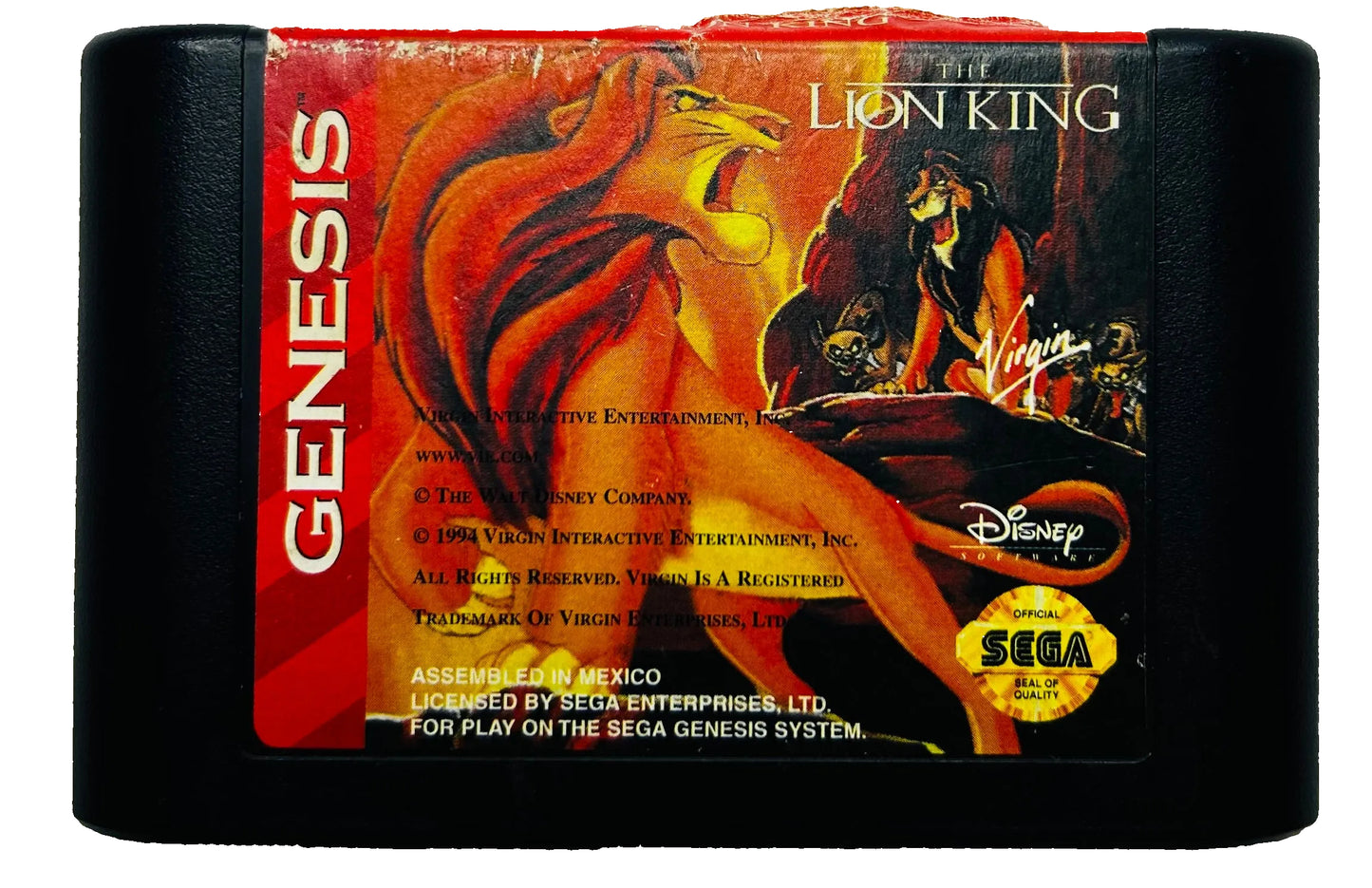 The Lion King - Sega Genesis - Virgin Interactive Entertainment