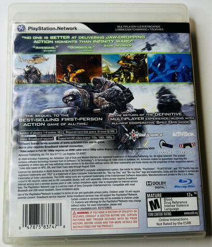 Call of Duty: Modern Warfare 2 - Complete in Box (CIB) - PlayStation 3 by Infinity Ward