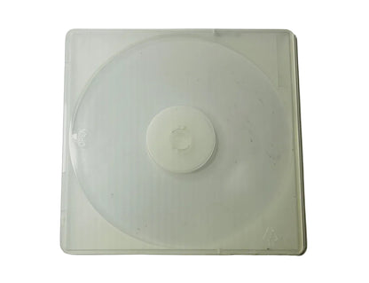 Hard Shell Disc Case - Clear - Single CD/DVD/Game Storage