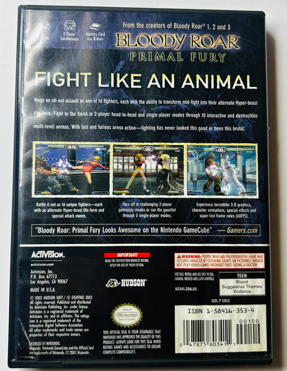 Bloody Roar: Primal Fury - Nintendo GameCube - Activision