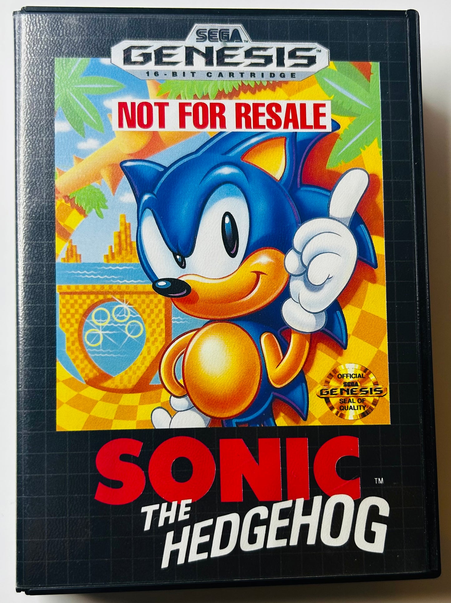 Sonic the Hedgehog - Not For Resale (NFR) - Sega Genesis - Sega