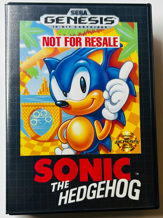 Sonic the Hedgehog - Not For Resale (NFR) - Sega Genesis - Sega
