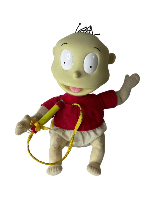 Rugrats Tommy Pickles Talking Plush Doll — Mattel/Viacom, Nickelodeon (1999), Light-Up Crayon