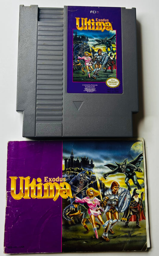 Ultima: Exodus - Nintendo NES - FCI