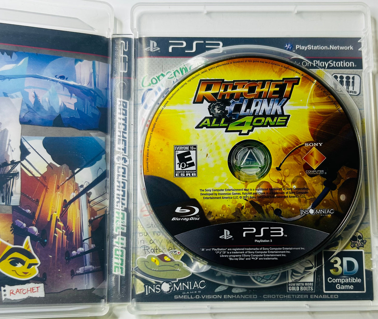 Ratchet & Clank: All 4 One - PlayStation 3 by Insomniac Games - Not for Resale
