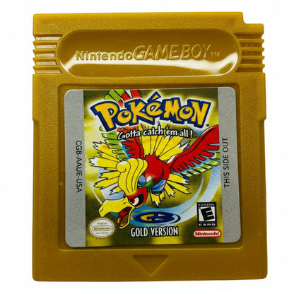 Pokémon Gold Version - Game Boy Color - Nintendo - REPRODUCTION