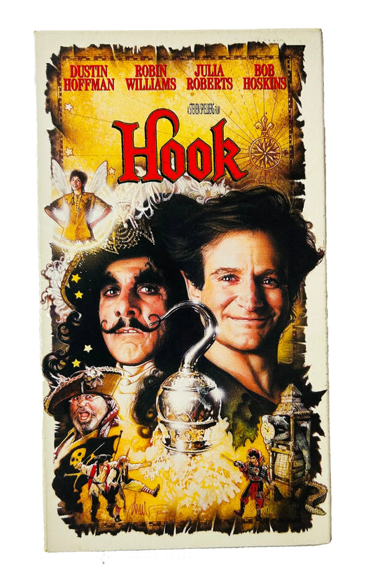 Hook (Directed by Steven Spielberg, Starring Robin Williams) - VHS