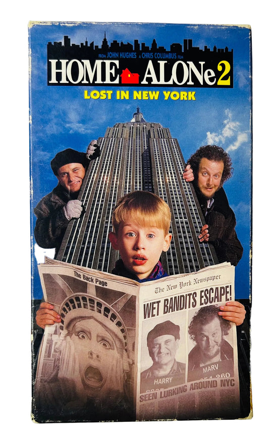 Home Alone 2: Lost in New York VHS - Macaulay Culkin Holiday Classic