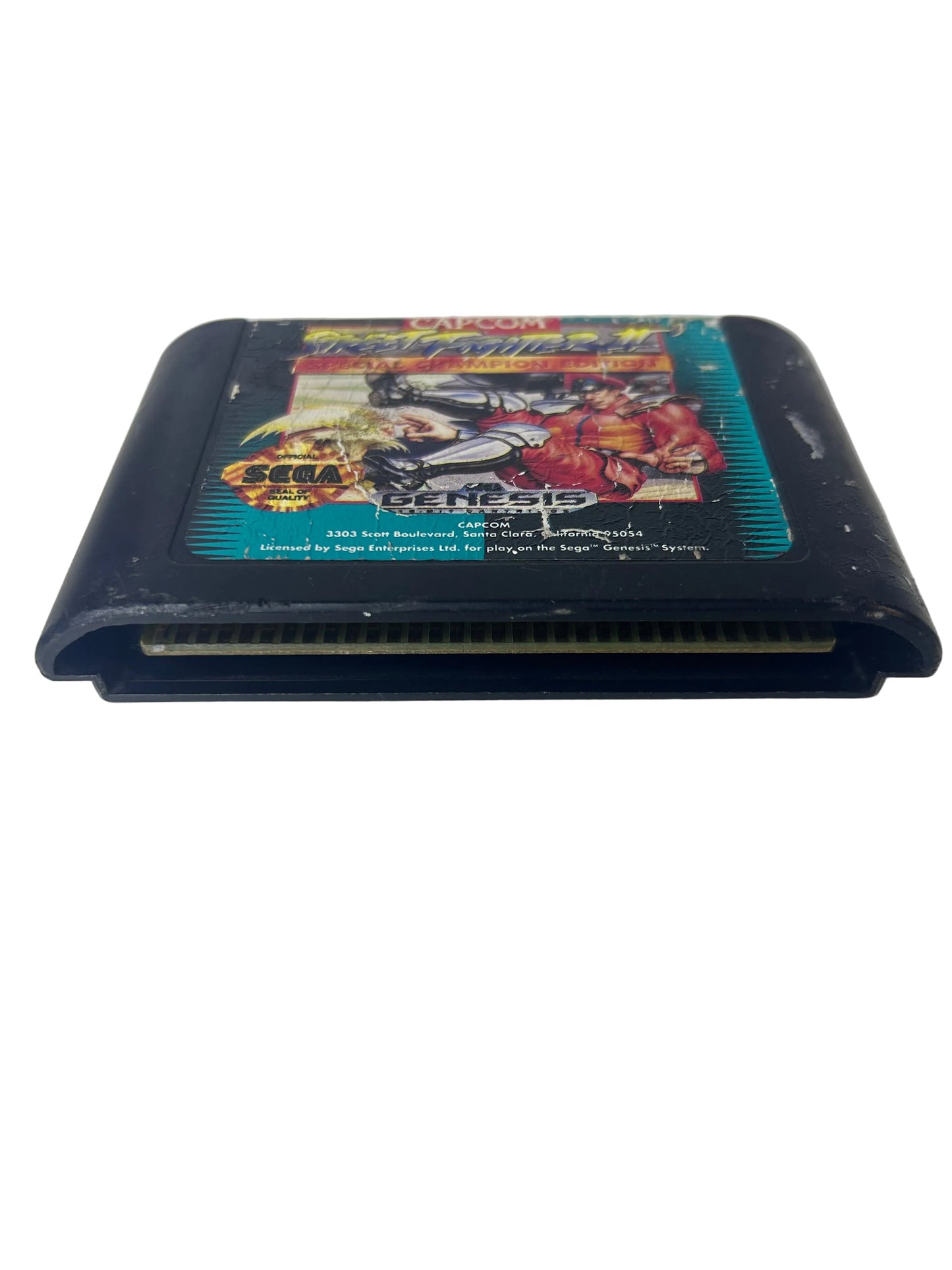 Street Fighter II': Special Champion Edition — Sega Genesis Cartridge | Capcom (1993)