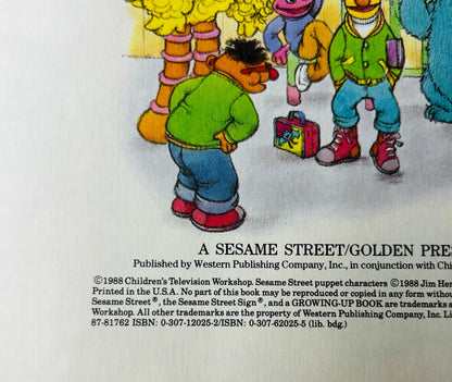 1988 Vintage “Just Like Ernie” Book