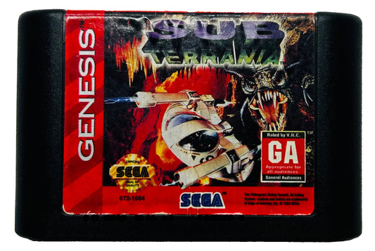 Sub-Terrania - Sega Genesis - Sega