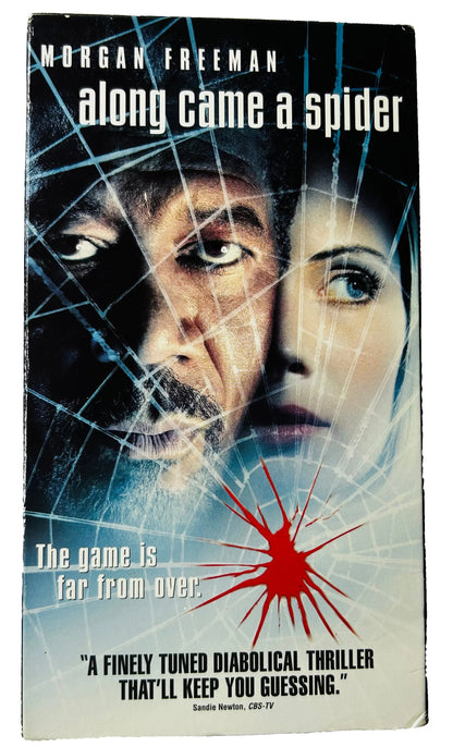 Along Came a Spider (Starring Morgan Freeman, Directed by Lee Tamahori) - VHS