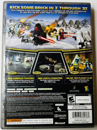 LEGO Star Wars: The Complete Saga (Platinum Family Hits, CIB) - Xbox 360 | LucasArts