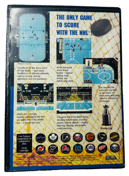NHL Hockey - Sega Genesis - EA Sports