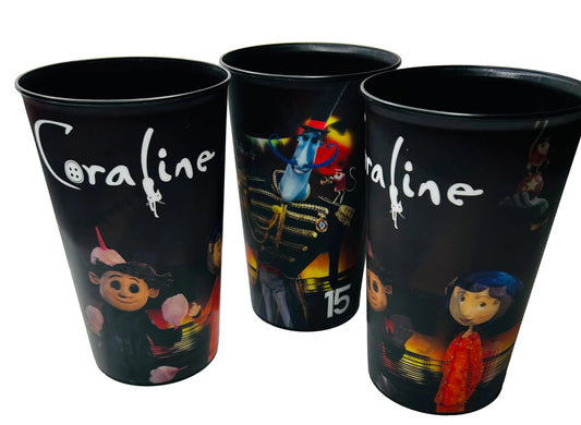 Coraline Cup Collection - Set of 3 Character Tumblers