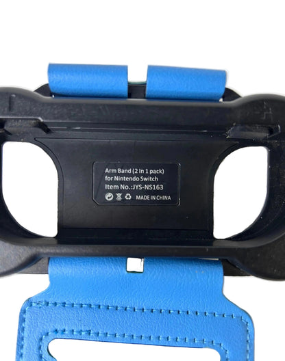 Nintendo Switch Joy-Con Wrist Strap — Blue & Black (Official OEM, Single)