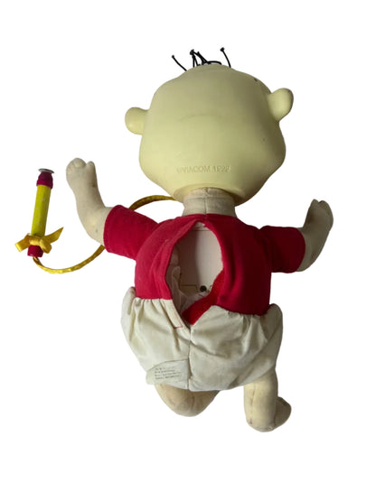 Rugrats Tommy Pickles Talking Plush Doll — Mattel/Viacom, Nickelodeon (1999), Light-Up Crayon