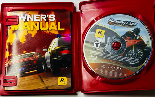 Midnight Club: Los Angeles Complete Edition Greatest Hits CIB - PS3 (Rockstar Games, 2008)